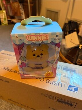 Yellow Plush Kids Toy - Cute Bear Collectible Winnie (Secret )